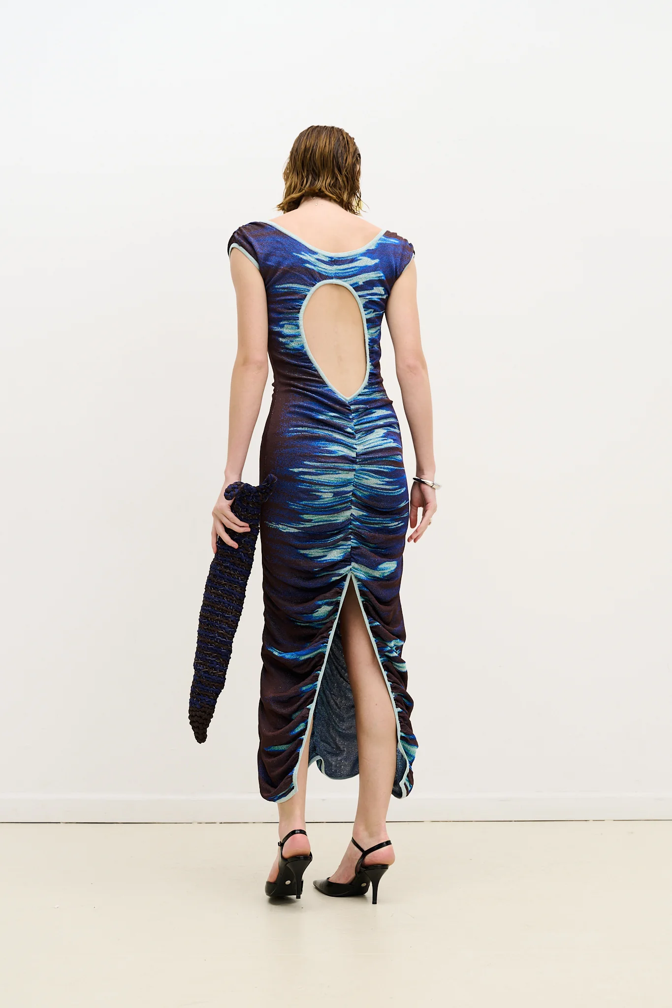 DANIO LAKE PRINT MIDI DRESS - Image 4