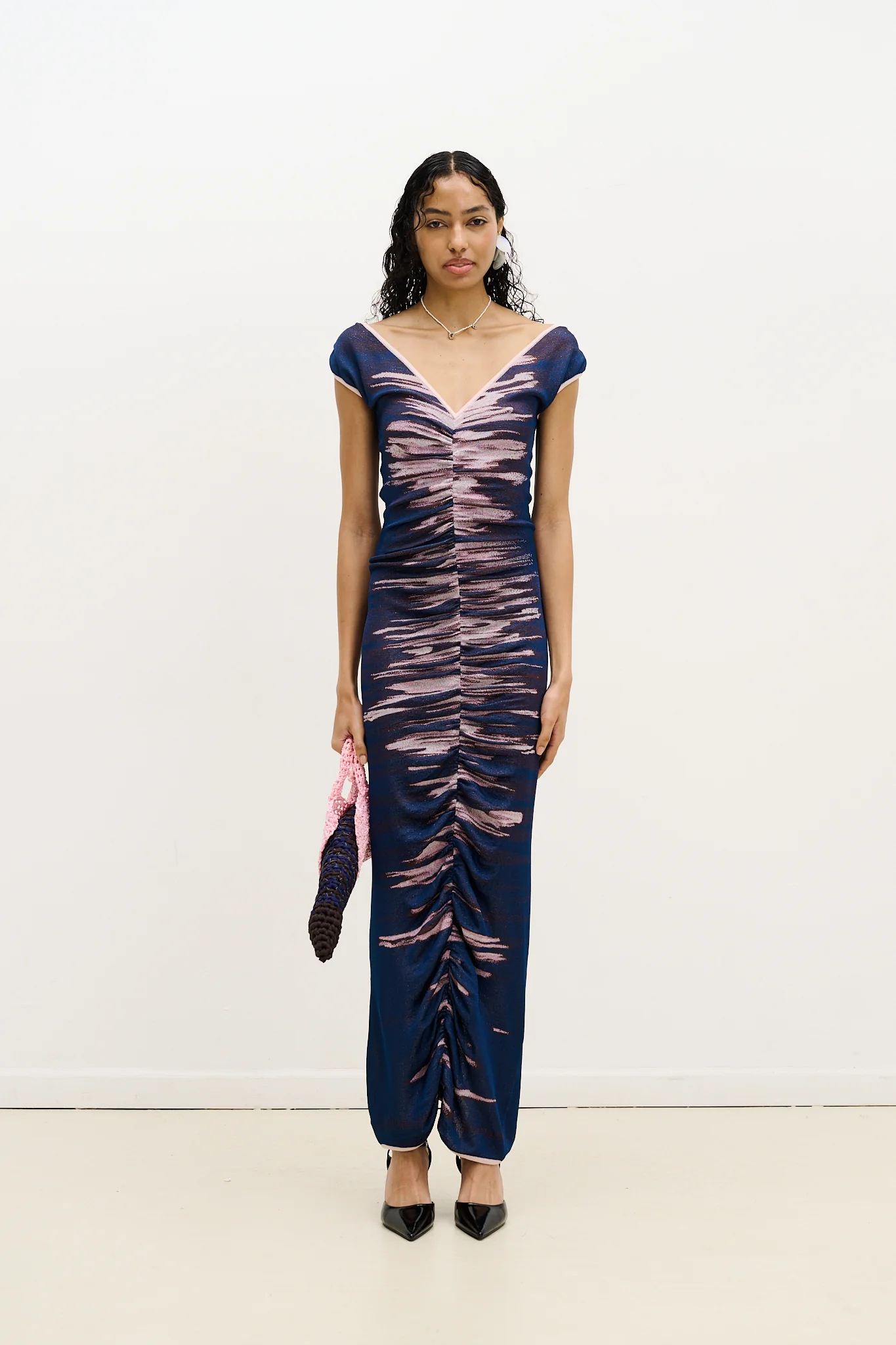 DANIO LAKE PRINT MIDI DRESS - Image 3