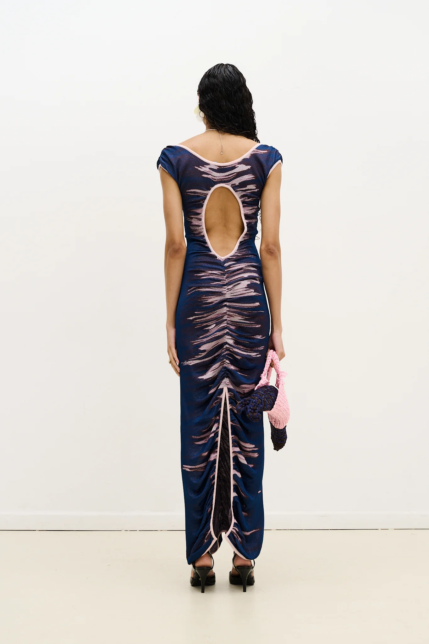 DANIO LAKE PRINT MIDI DRESS - Image 4