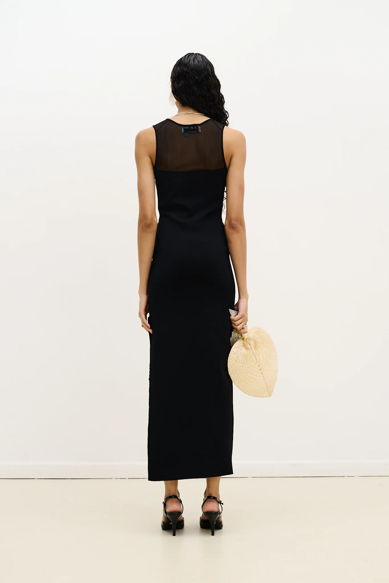 LIMIA SHEER LONG DRESS - Image 4