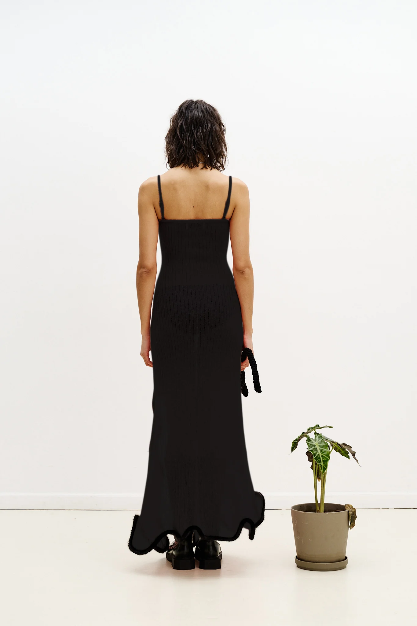 NALIN ALPACA WAVY TANK DRESS - Image 3