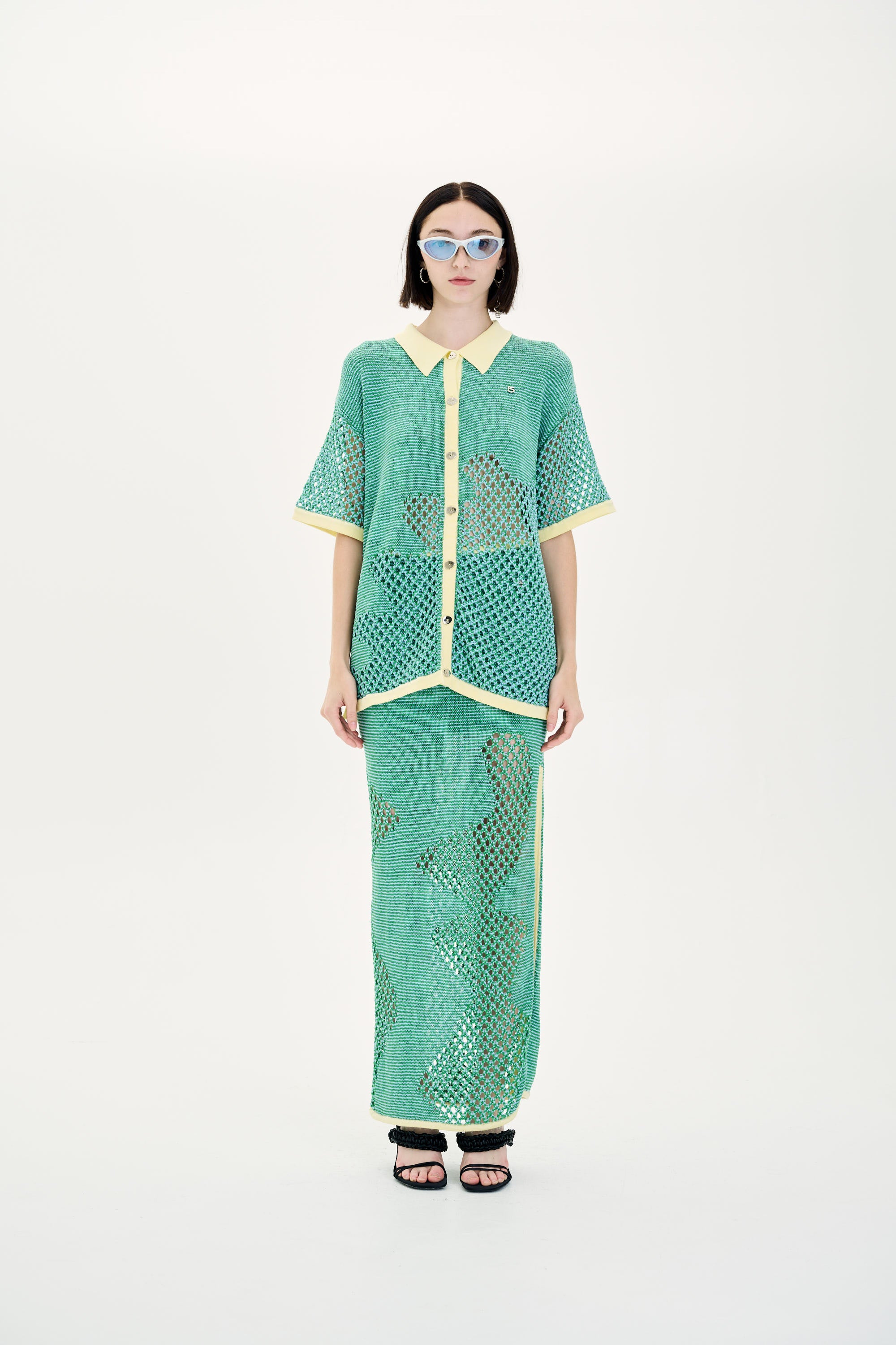 OLIVIA CROCHET OVERSIZED SHIRT - Image 4