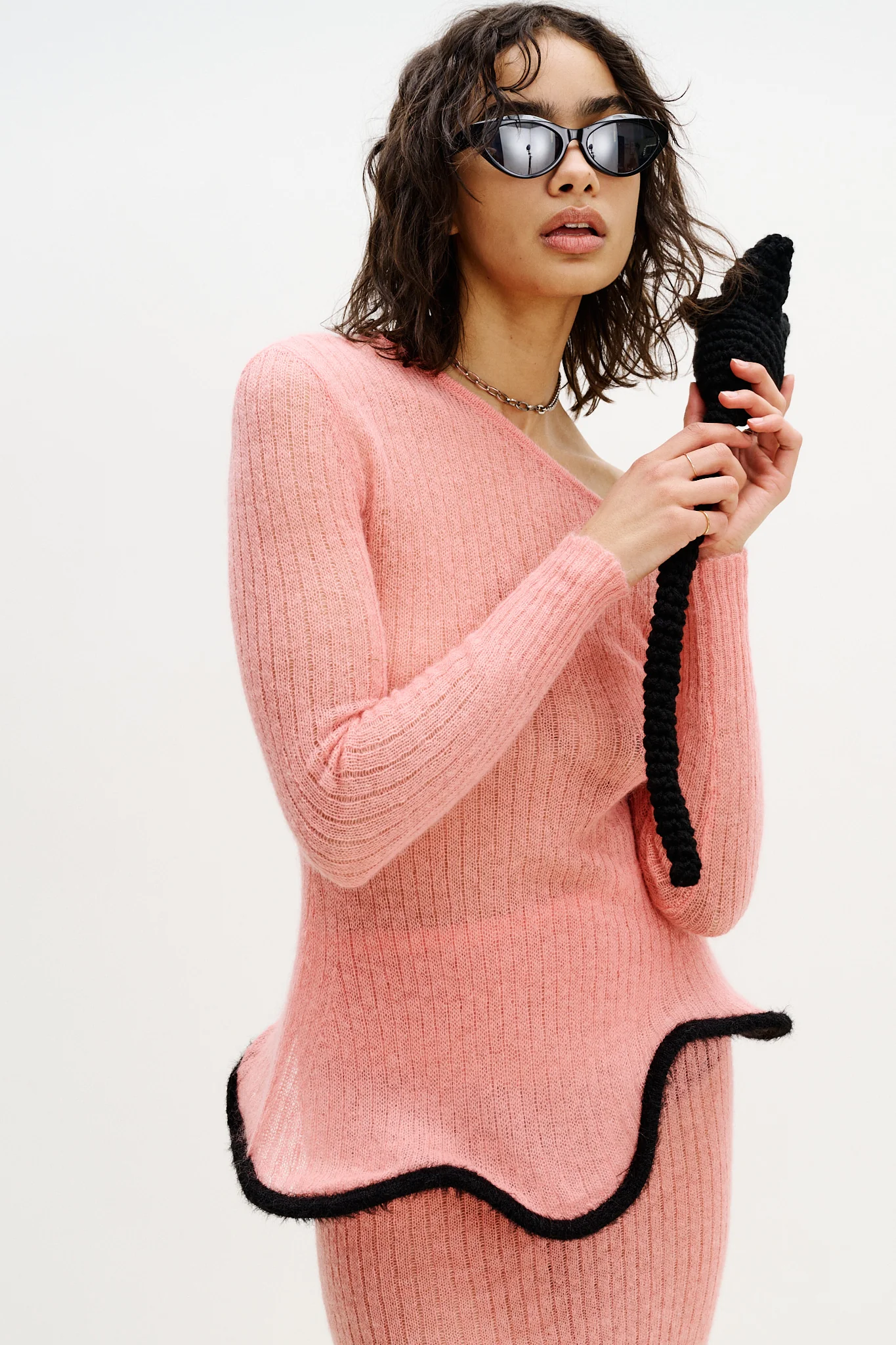 PIXIE ALPACA WAVY LONG SLEEVE TOP - Image 5