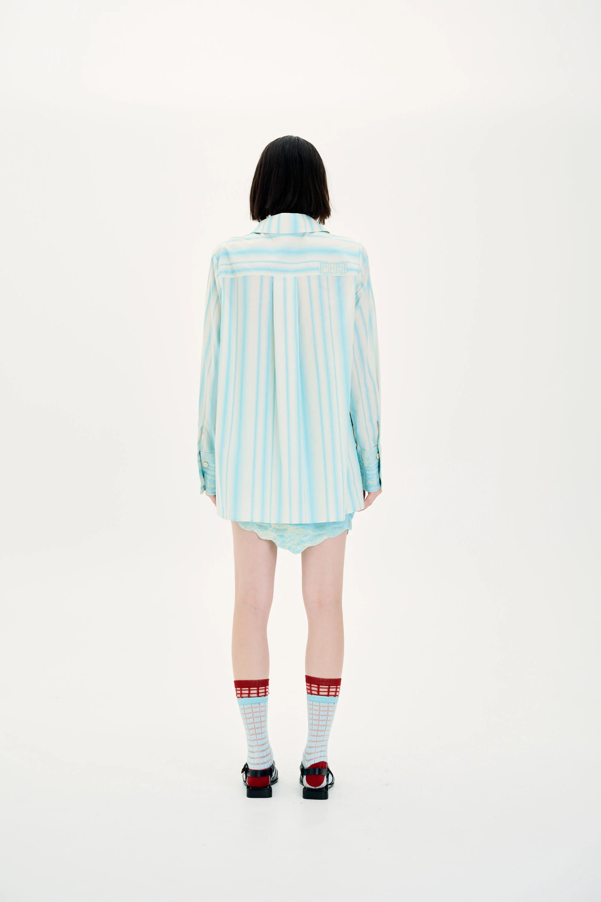 PROTEA MIXED MEDIA OVERSIZED SHIRT - Image 3