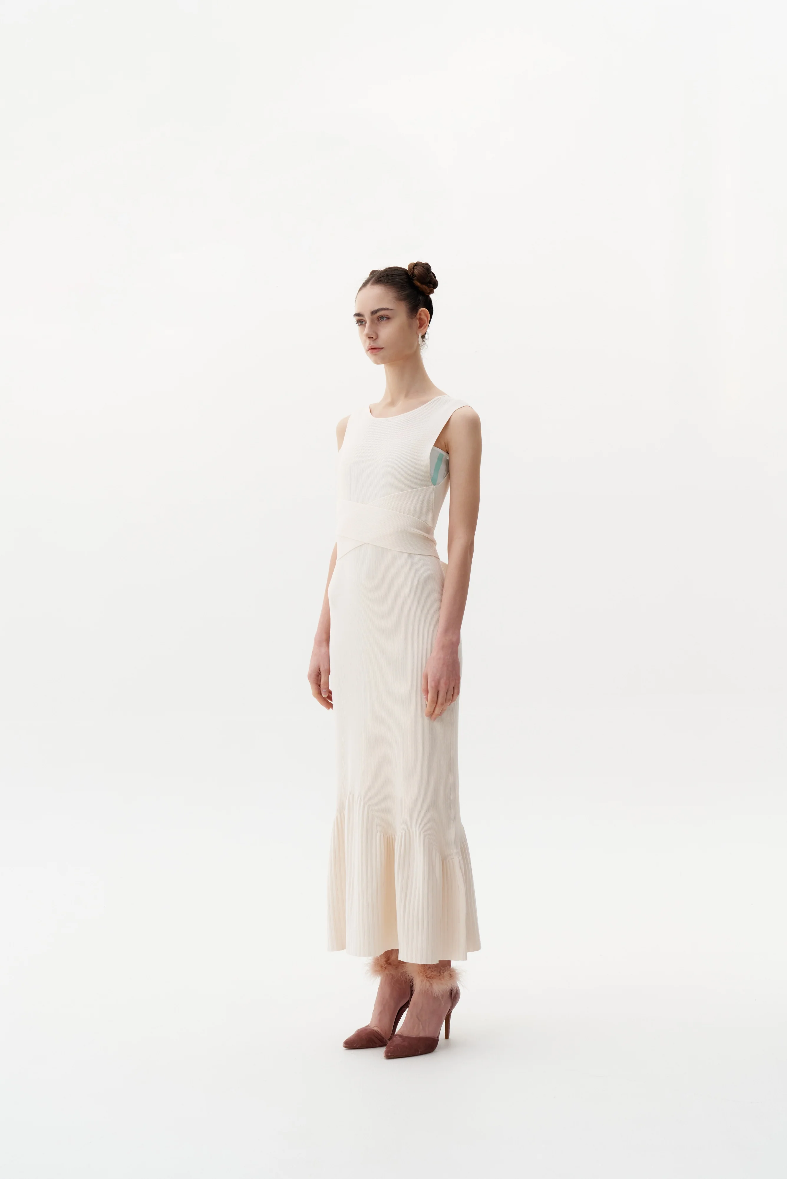 SPONDE UV REACTIVE REVERSIBLE MAXI DRESS - Image 4