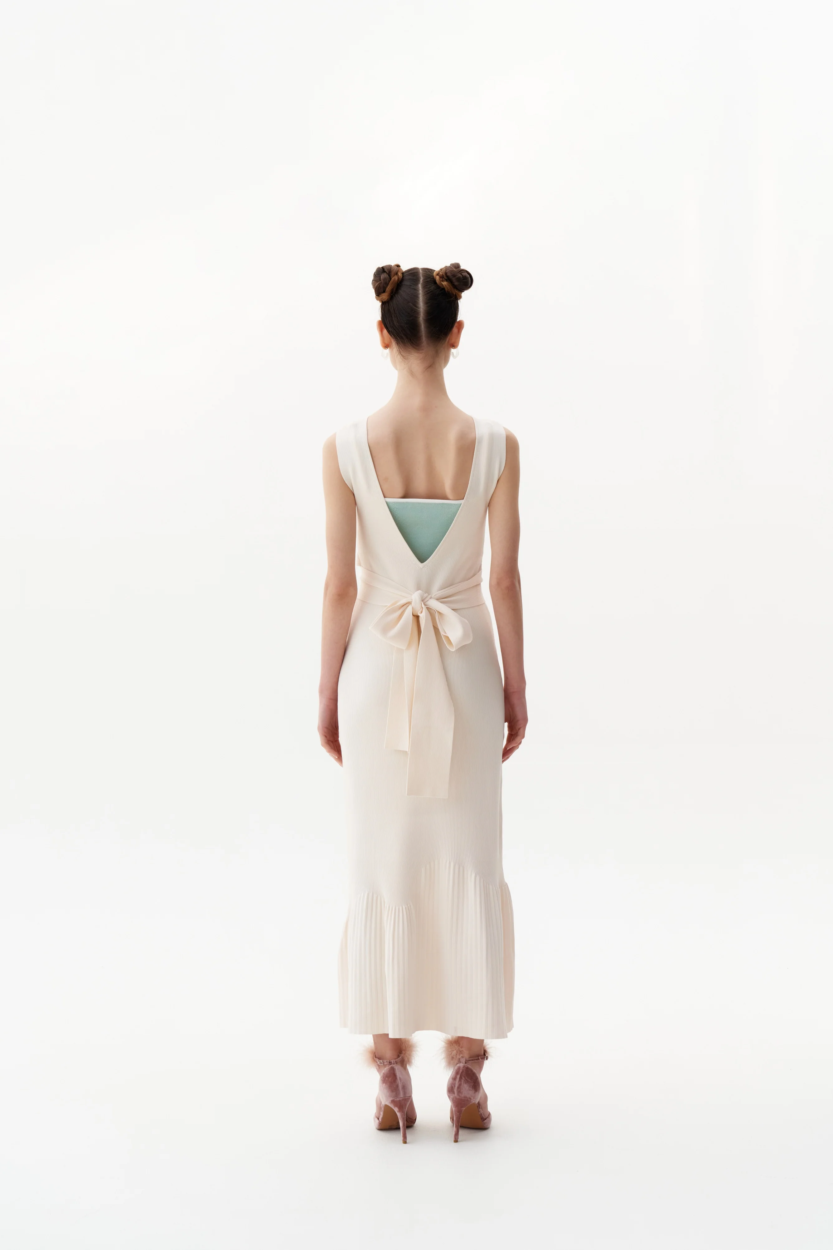 SPONDE UV REACTIVE REVERSIBLE MAXI DRESS - Image 5